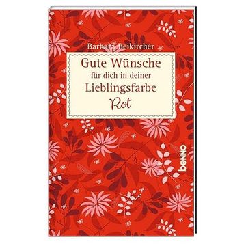 portada Gute Wünsche für Dich in Deiner Lieblingsfarbe: Rot (en Alemán)