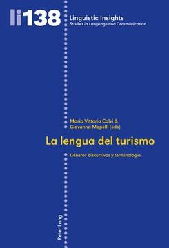 portada la lengua del turismo: generos discursivos y terminologia (in Spanish)