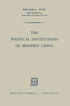 portada The Political Institutions of Modern China
