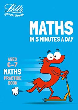 portada Letts 5-Minute Maths Mastery Age 6-7 (en Inglés)