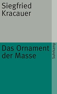 portada Das Ornament der Masse: Essays (Suhrkamp Taschenbuch) (en Alemán)
