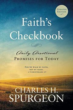 portada Faith’S Checkbook: Daily Devotional - Promises for Today (in English)