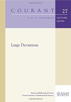 portada Large Deviations (Courant Lecture Notes) (en Inglés)