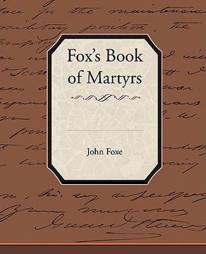 portada fox's book of martyrs (en Inglés)