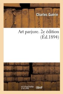 portada Art Parjure. 2e Édition (en Francés)