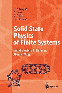 portada solid state physics of finite systems: metal clusters, fullerenes, atomic wires (en Inglés)