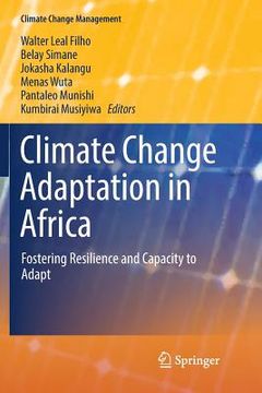 portada Climate Change Adaptation in Africa: Fostering Resilience and Capacity to Adapt (in English)