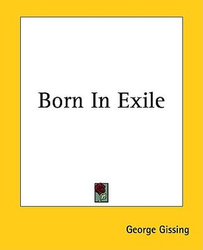 portada born in exile (in English)
