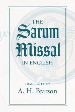 portada the sarum missal in english (en Inglés)