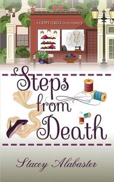 portada Steps from Death: A Craft Circle Cozy Mystery