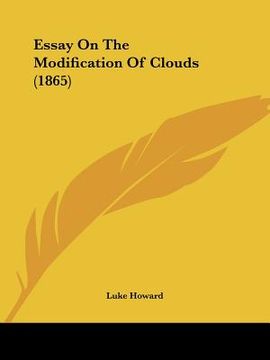 portada essay on the modification of clouds (1865) (en Inglés)