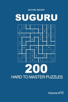 portada Suguru - 200 Hard to Master Puzzles 9x9 (Volume 10)