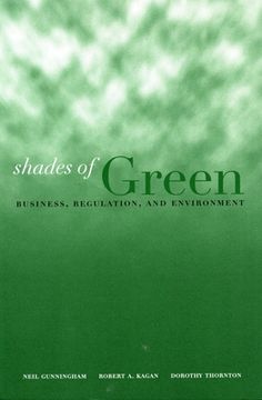 portada shades of green: business, regulation, and environment (in English)