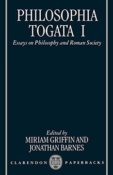 portada Philosophia Togata i: Essays on Philosophy and Roman Society (en Inglés)