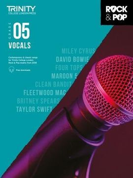 portada Trinity College London Rock & pop 2018 Vocals Grade 5 cd Only (Trinity Rock & pop 2018) (in English)