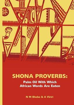 portada shona proverbs. palm oil with which african words are eaten (en Inglés)