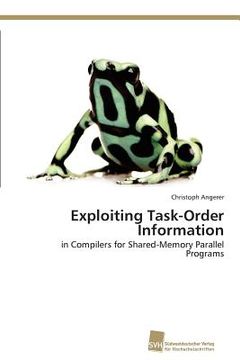 portada exploiting task-order information (in English)