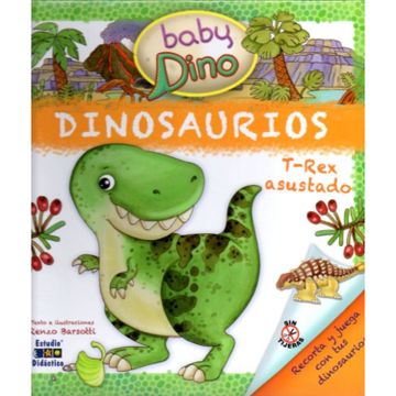 portada Dinosaurio T-Rex Asustado (in Spanish)