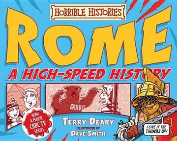 portada rome: a high-speed history. terry deary (en Inglés)