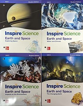 portada Inspire Science: Earth & Space Write-In Student Edition 4 Unit Bundle (en Inglés)