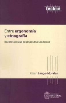 portada Entre Ergonomia y Etnografia