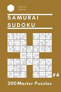 portada Samurai Sudoku - 200 Master Puzzles Vol. 4 (en Inglés)