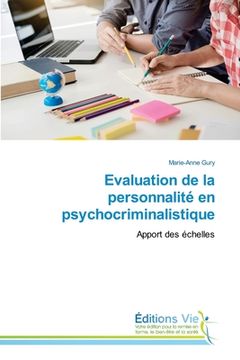 portada Evaluation de la personnalité en psychocriminalistique (en Francés)