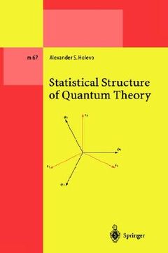 portada statistical structure of quantum theory (en Inglés)
