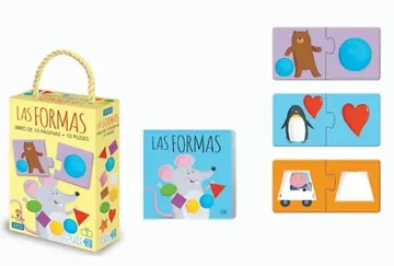 portada Las Formas: Libro de 10 páginas + puzzle (in Spanish)