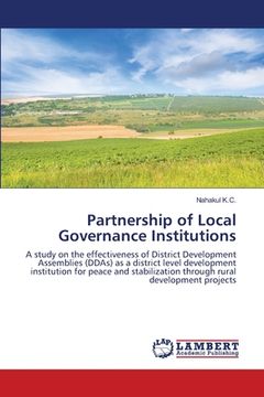 portada Partnership of Local Governance Institutions (in English)