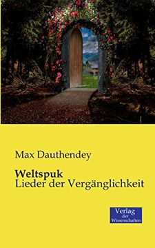 portada Weltspuk (German Edition)