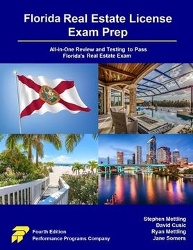 portada Florida Real Estate License Exam Prep: All-in-One Review and Testing to Pass Florida's Real Estate Exam (en Inglés)