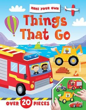 portada Make Your Own: Things That go (Make and Play Fun) [Board Book] (en Inglés)