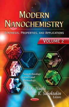 portada Modern Nanochemistry: Synthesis, Properties and Applications (Nanotechnology Science and Technology: Chemistry Research and Applications) (en Inglés)