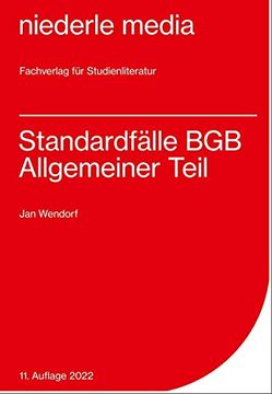 portada Standardfälle bgb Allgemeiner Teil (en Alemán)