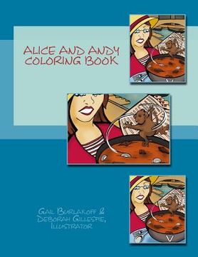 portada Alice and Andy Coloring Book (en Inglés)
