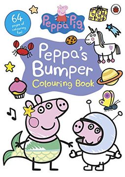 portada Peppa Pig: Peppa’S Bumper Colouring Book: Official Colouring Book 