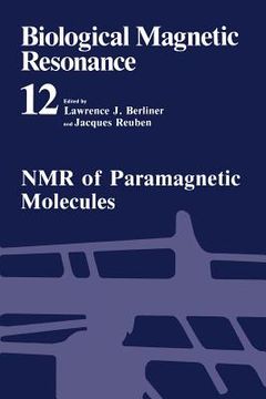 portada NMR of Paramagnetic Molecules