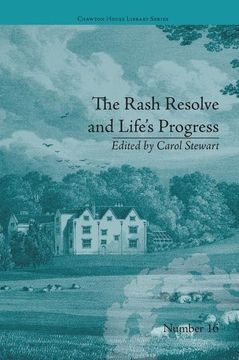 portada The Rash Resolve and Life's Progress: By Eliza Haywood (Chawton House Library: Women's Novels) (en Inglés)