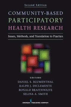 portada community-based participatory health research, second edition: issues, methods, and translation to practice