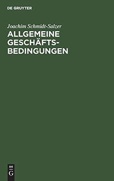 portada Allgemeine Geschäftsbedingungen: Bilanz und Rechtspolitische Folgerungen (German Edition) (en Alemán)