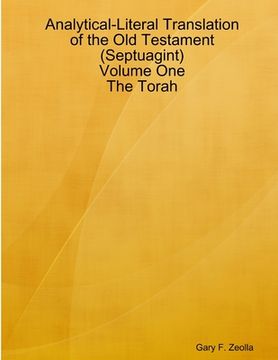 portada Analytical-Literal Translation of the Old Testament (Septuagint) - Volume One - The Torah (in English)