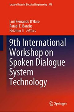 portada 9th International Workshop on Spoken Dialogue System Technology (en Inglés)