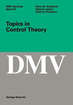 portada Topics in Control Theory (en Inglés)