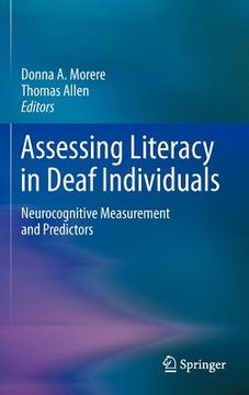 portada assessing literacy in deaf individuals: neurocognitive measurement and predictors (en Inglés)