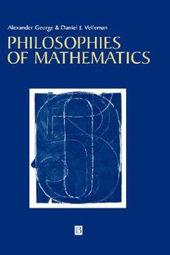 portada philosophies of mathematics (en Inglés)