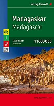 portada Madagascar, Mapa de Carreteras. (Escala 1: 1000000) (Freytag & ber Ndt) (en Alemán)