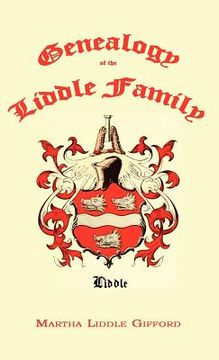 portada genealogy of the liddle family (in English)