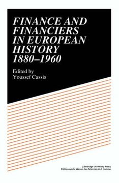 portada Finance and Financiers in European History 1880 1960 (en Inglés)