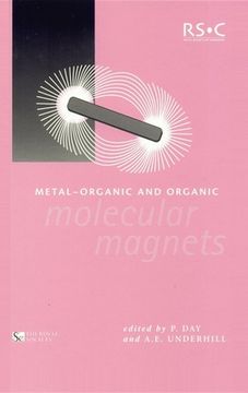 portada Metal-Organic and Organic Molecular Magnets (en Inglés)
